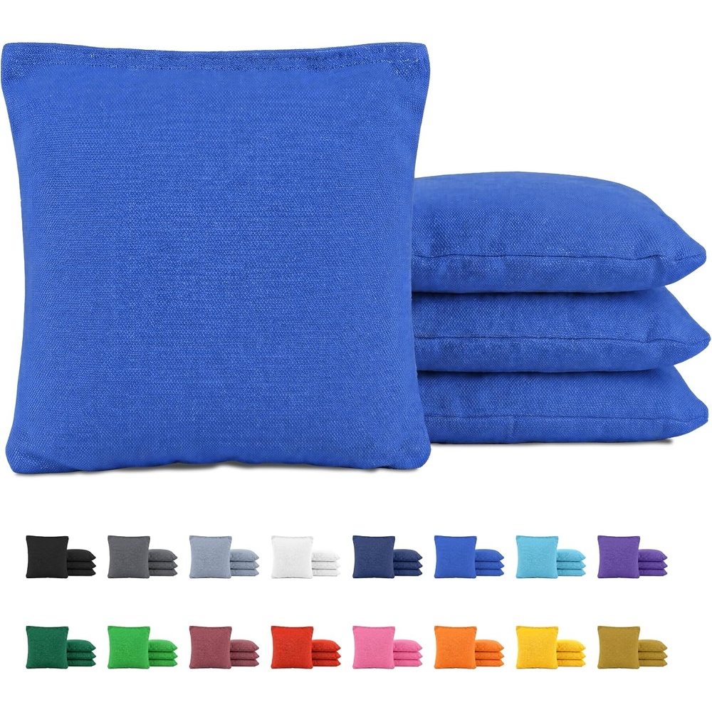 image:imageGoSports Classic Cornhole Bean Bags Set of 416 Colors Available  Regulation All Weather Mix and MatchRoyal Blue