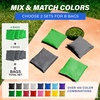 image:imageGoSports Classic Cornhole Bean Bags Set of 416 Colors Available  Regulation All Weather Mix and MatchBright Green