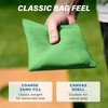 image:imageGoSports Classic Cornhole Bean Bags Set of 416 Colors Available  Regulation All Weather Mix and MatchBright Green