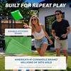 image:imageGoSports Classic Cornhole Bean Bags Set of 416 Colors Available  Regulation All Weather Mix and MatchBright Green