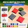 image:imageGoSports Classic Cornhole Bean Bags Set of 416 Colors Available  Regulation All Weather Mix and MatchDark Gray