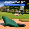 image:imageGoSports Classic Cornhole Bean Bags Set of 416 Colors Available  Regulation All Weather Mix and MatchDark Green
