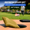 image:imageGoSports Classic Cornhole Bean Bags Set of 416 Colors Available  Regulation All Weather Mix and MatchGold