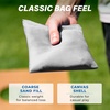 image:imageGoSports Classic Cornhole Bean Bags Set of 416 Colors Available  Regulation All Weather Mix and MatchGray