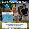 image:imageGoSports Classic Cornhole Bean Bags Set of 416 Colors Available  Regulation All Weather Mix and MatchLight Blue