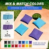 image:imageGoSports Classic Cornhole Bean Bags Set of 416 Colors Available  Regulation All Weather Mix and MatchLight Blue