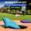 image:imageGoSports Classic Cornhole Bean Bags Set of 416 Colors Available  Regulation All Weather Mix and MatchLight Blue