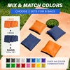image:imageGoSports Classic Cornhole Bean Bags Set of 416 Colors Available  Regulation All Weather Mix and MatchOrange