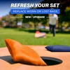 image:imageGoSports Classic Cornhole Bean Bags Set of 416 Colors Available  Regulation All Weather Mix and MatchOrange