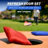 image:imageGoSports Classic Cornhole Bean Bags Set of 416 Colors Available  Regulation All Weather Mix and MatchRed