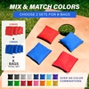 image:imageGoSports Classic Cornhole Bean Bags Set of 416 Colors Available  Regulation All Weather Mix and MatchRed