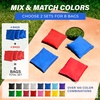 image:imageGoSports Classic Cornhole Bean Bags Set of 416 Colors Available  Regulation All Weather Mix and MatchRoyal Blue