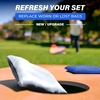 image:imageGoSports Classic Cornhole Bean Bags Set of 416 Colors Available  Regulation All Weather Mix and MatchWhite