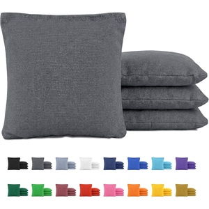 image:imageGoSports Classic Cornhole Bean Bags Set of 416 Colors Available  Regulation All Weather Mix and MatchDark Gray