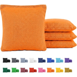 image:imageGoSports Classic Cornhole Bean Bags Set of 416 Colors Available  Regulation All Weather Mix and MatchOrange