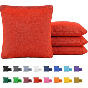 image:imageGoSports Classic Cornhole Bean Bags Set of 416 Colors Available  Regulation All Weather Mix and MatchRed