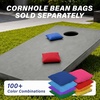 image:imageGoSports 4 ft x 2 ft Regulation Size Wooden Cornhole Boards Set with Light Gray Finish  Includes Carrying CaseNo Bean Bags