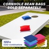 image:imageGoSports 4 ft x 2 ft Regulation Size Wooden Cornhole Boards Set with White Finish  Includes Carrying CaseNo Bean Bags