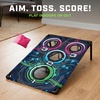 image:imageGoSports Arcade Bean Bag Toss Game for Adults and Family  3 x 2 ft Travel Cornhole Set for Kids amp Teens with Carry Case  Fun Backyard Lawn Beach amp Outdoor Yard Games
