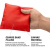image:imageGoSports Cornhole Bean Bags Set of 4  Regulation All Weather  Classic Red 6 x 6 Pack of 8