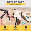 image:imageGoSports Portable Cornhole Set with Carry Case  Outdoor Lawn Bean Bag Toss Game for Adults and Family  Beach Camping Yard Games amp MoreDrifter