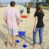 image:imageGoSports Portable Cornhole Set with Carry Case  Outdoor Lawn Bean Bag Toss Game for Adults and Family  Beach Camping Yard Games amp MoreRed  Blue
