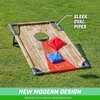 image:imageGoSports Portable Cornhole Set with Carry Case  Outdoor Lawn Bean Bag Toss Game for Adults and Family  Beach Camping Yard Games amp MoreRustic
