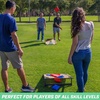image:imageGoSports Portable Cornhole Set with Carry Case  Outdoor Lawn Bean Bag Toss Game for Adults and Family  Beach Camping Yard Games amp MoreRustic