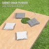 image:imageGoSports Regulation Size Wooden Cornhole Set with Natural Wood Finish  Includes Carrying CaseGray  White