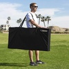 image:imageGoSports Regulation Size Wooden Cornhole Set with Natural Wood Finish  Includes Carrying CaseRoyal Blue  Pink