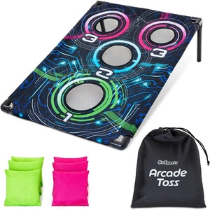 image:imageGoSports Arcade Bean Bag Toss Game for Adults and Family  3 x 2 ft Travel Cornhole Set for Kids amp Teens with Carry Case  Fun Backyard Lawn Beach amp Outdoor Yard Games