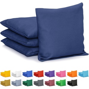 image:imageGoSports Cornhole Bean Bags Set of 4  Regulation All Weather  Classic Navy 6 x 6 Pack of 8
