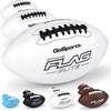 image:imageGoSports 3 Pack Elite Flag Footballs  Mini Pee Wee Junior amp Youth SizesJunior  Size 7