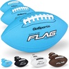 image:imageGoSports 3 Pack Flag Footballs  Mini Pee Wee Junior amp Youth SizesMini