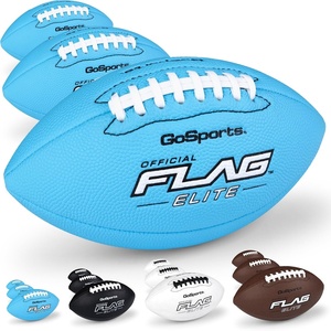 image:imageGoSports 3 Pack Elite Flag Footballs  Mini Pee Wee Junior amp Youth SizesMini